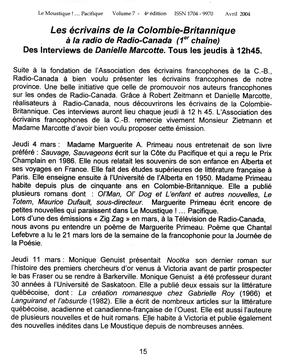   LE MOUSTIQUE PACIFIQUE, 2004   , page 15