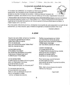   LE MOUSTIQUE PACIFIQUE, 2004   , page 8