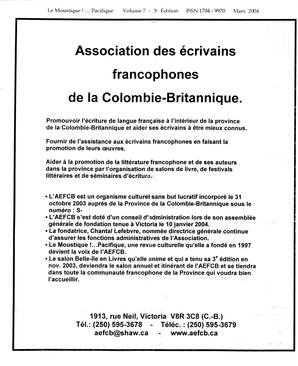   LE MOUSTIQUE PACIFIQUE, 2004   , page 30