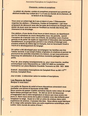   LE FRANCO-LIEN, 2006   , page 5
