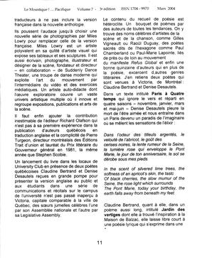   LE MOUSTIQUE PACIFIQUE, 2004   , page 11