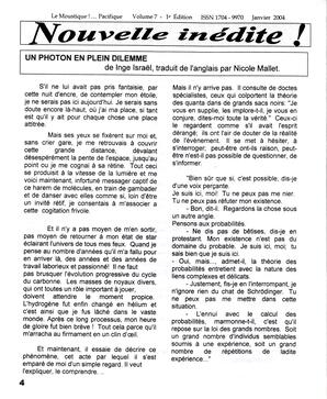   LE MOUSTIQUE PACIFIQUE, 2004   , page 4