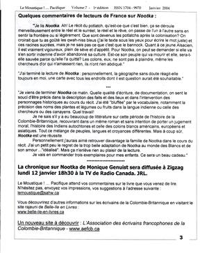   LE MOUSTIQUE PACIFIQUE, 2004   , page 3