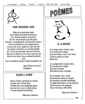   LE MOUSTIQUE PACIFIQUE, 2004   , page 17