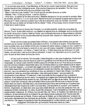   LE MOUSTIQUE PACIFIQUE, 2004   , page 14