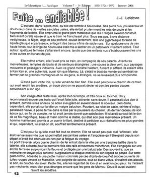   LE MOUSTIQUE PACIFIQUE, 2004   , page 12