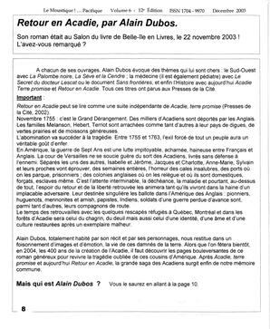   LE MOUSTIQUE PACIFIQUE, 2003   , page 8