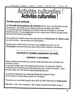   LE MOUSTIQUE PACIFIQUE, 2003   , page 7