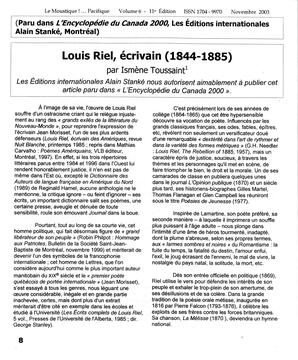   LE MOUSTIQUE PACIFIQUE, 2003   , page 8