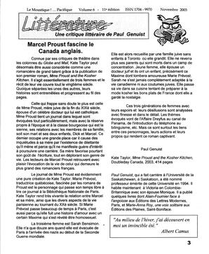   LE MOUSTIQUE PACIFIQUE, 2003   , page 3