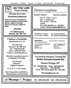   LE MOUSTIQUE PACIFIQUE, 2003   , page 28