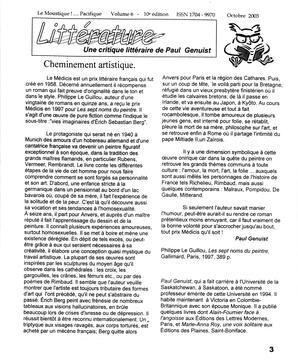   LE MOUSTIQUE PACIFIQUE, 2003   , page 3