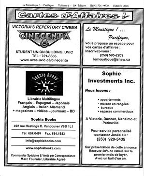   LE MOUSTIQUE PACIFIQUE, 2003   , page 26