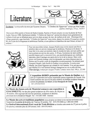   LE MOUSTIQUE PACIFIQUE, 1998   , page 6