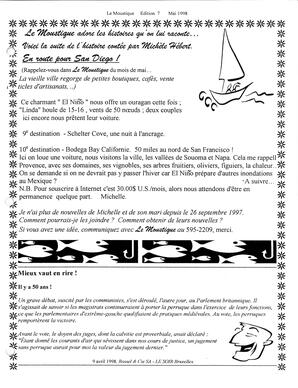   LE MOUSTIQUE PACIFIQUE, 1998   , page 5