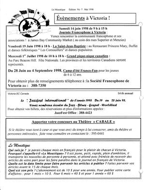  LE MOUSTIQUE PACIFIQUE, 1998   , page 16