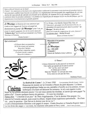   LE MOUSTIQUE PACIFIQUE, 1998   , page 15