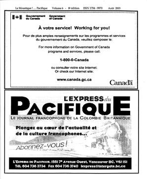   LE MOUSTIQUE PACIFIQUE, 2003   , page 5