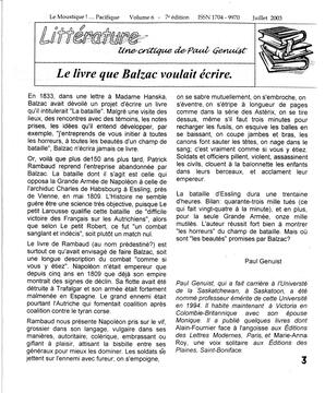   LE MOUSTIQUE PACIFIQUE, 2003   , page 3