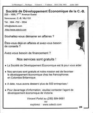   LE MOUSTIQUE PACIFIQUE, 2003   , page 25