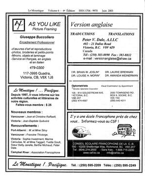   LE MOUSTIQUE PACIFIQUE, 2003   , page 28