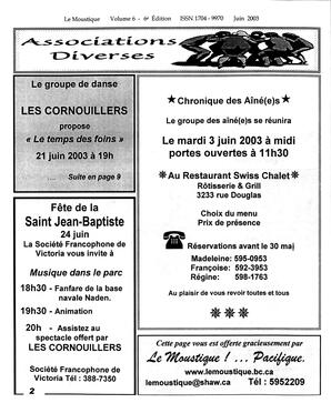   LE MOUSTIQUE PACIFIQUE, 2003   , page 2