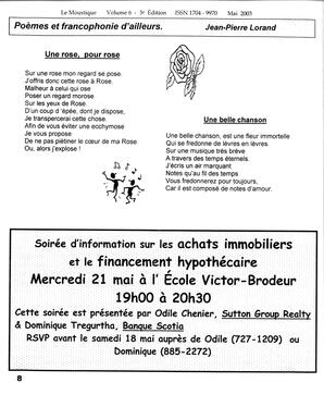   LE MOUSTIQUE PACIFIQUE, 2003   , page 8