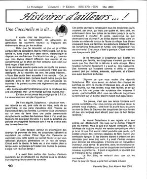   LE MOUSTIQUE PACIFIQUE, 2003   , page 10