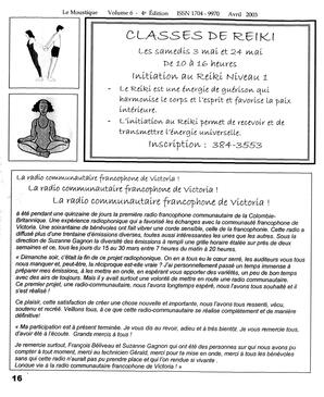   LE MOUSTIQUE PACIFIQUE, 2003   , page 16