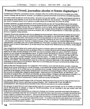   LE MOUSTIQUE PACIFIQUE, 2003   , page 14