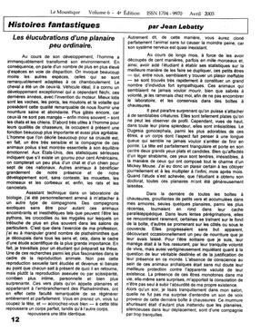   LE MOUSTIQUE PACIFIQUE, 2003   , page 12