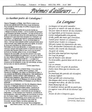   LE MOUSTIQUE PACIFIQUE, 2003   , page 10