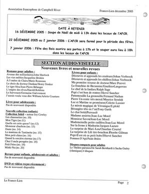   LE FRANCO-LIEN, 2005   , page 2