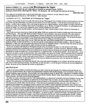   LE MOUSTIQUE PACIFIQUE, 2003   , page 22