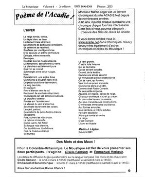  LE MOUSTIQUE PACIFIQUE, 2003   , page 9