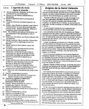   LE MOUSTIQUE PACIFIQUE, 2003   , page 4