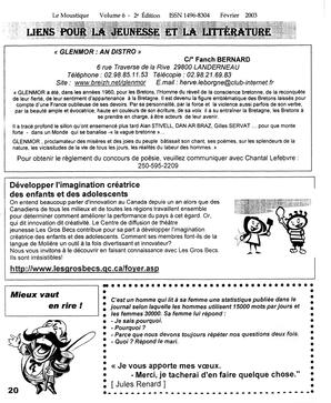   LE MOUSTIQUE PACIFIQUE, 2003   , page 20