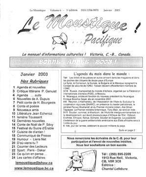   LE MOUSTIQUE PACIFIQUE, 2002   , page 1
