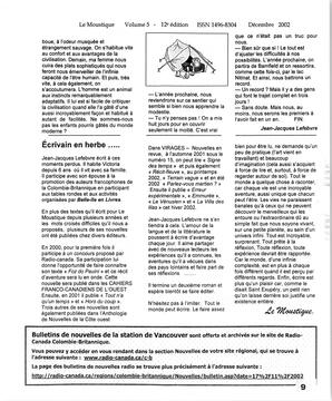   LE MOUSTIQUE PACIFIQUE, 2002   , page 9