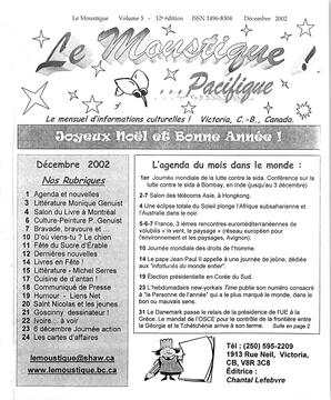   LE MOUSTIQUE PACIFIQUE, 2002   , page 1
