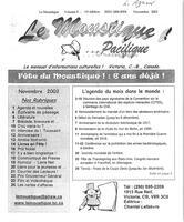 LE MOUSTIQUE PACIFIQUE, 2002