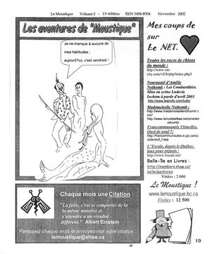   LE MOUSTIQUE PACIFIQUE, 2002   , page 19