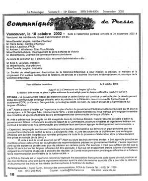   LE MOUSTIQUE PACIFIQUE, 2002   , page 18