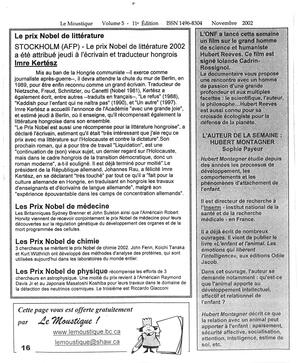   LE MOUSTIQUE PACIFIQUE, 2002   , page 16