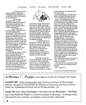   LE MOUSTIQUE PACIFIQUE, 2002   , page 8