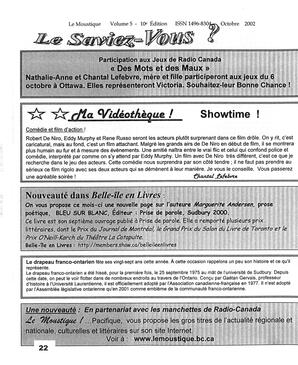   LE MOUSTIQUE PACIFIQUE, 2002   , page 22