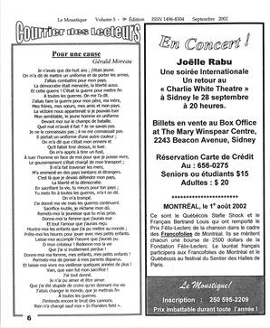   LE MOUSTIQUE PACIFIQUE, 2002   , page 6