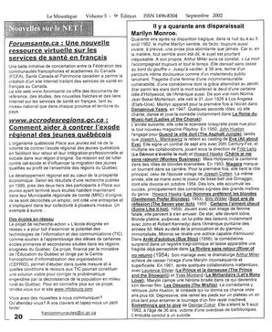   LE MOUSTIQUE PACIFIQUE, 2002   , page 20