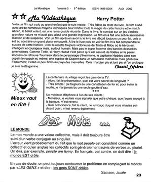   LE MOUSTIQUE PACIFIQUE, 2002   , page 23