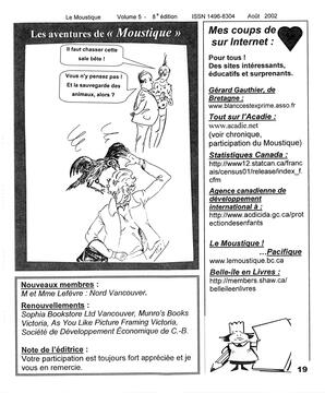  LE MOUSTIQUE PACIFIQUE, 2002   , page 19